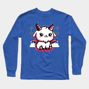 Cute Baphomet Satan Goat Long Sleeve T-Shirt